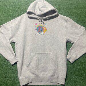 Urban Outfitters Stay Cool NYC Gray Embroidered Hoodie Size L